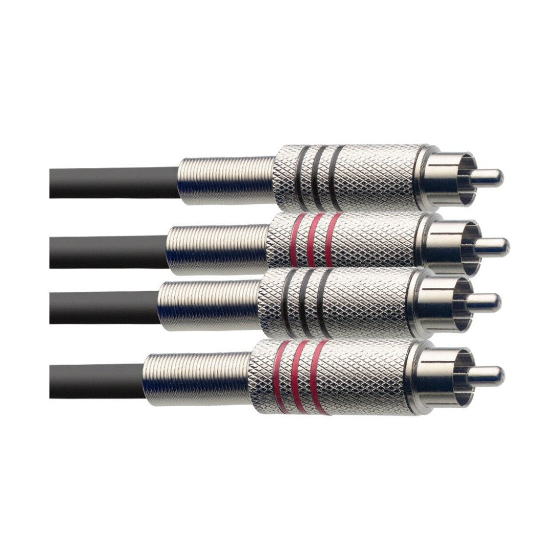 Stagg STC6C Twin RCA to RCA Cable - 6m/20ft 1