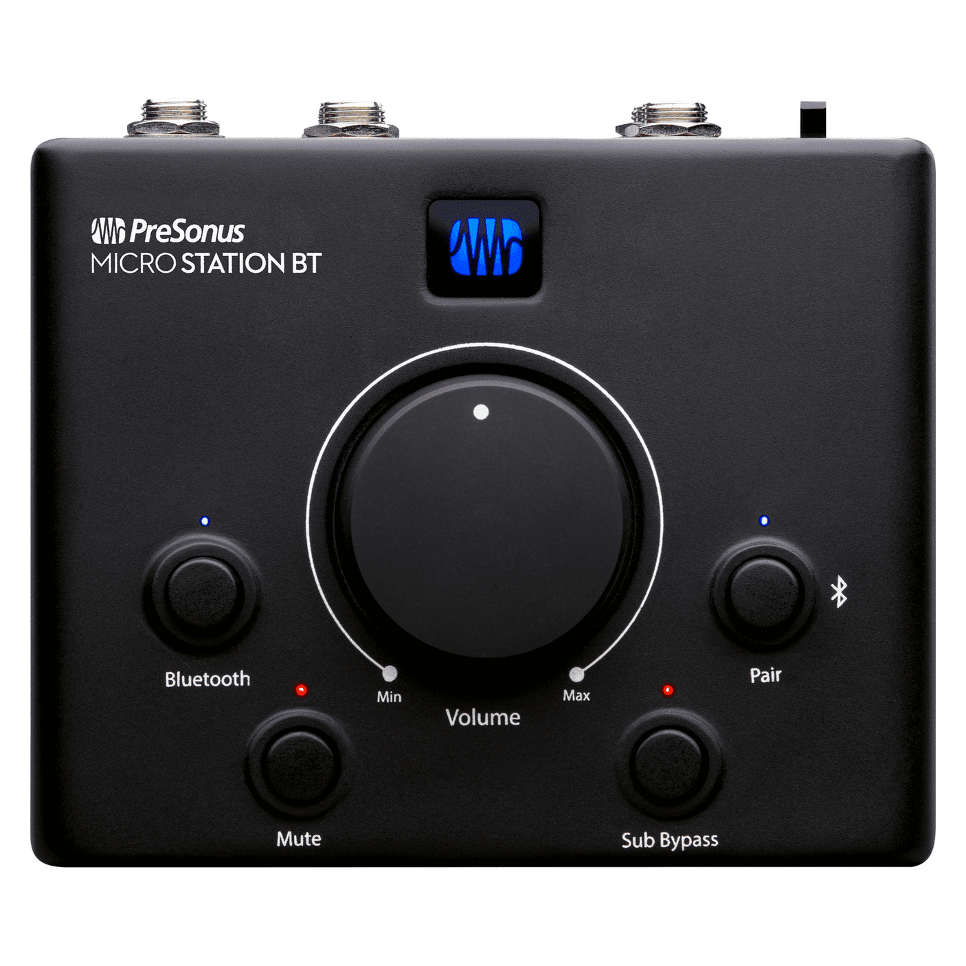PreSonus MicroStation BT - Compact 2.1 Monitor Controller with Bluetooth & Sub Support 2