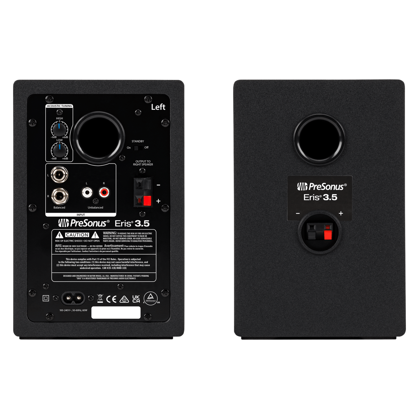 PreSonus Eris 3.5 2nd Gen Studio Monitor Speakers Pair 7