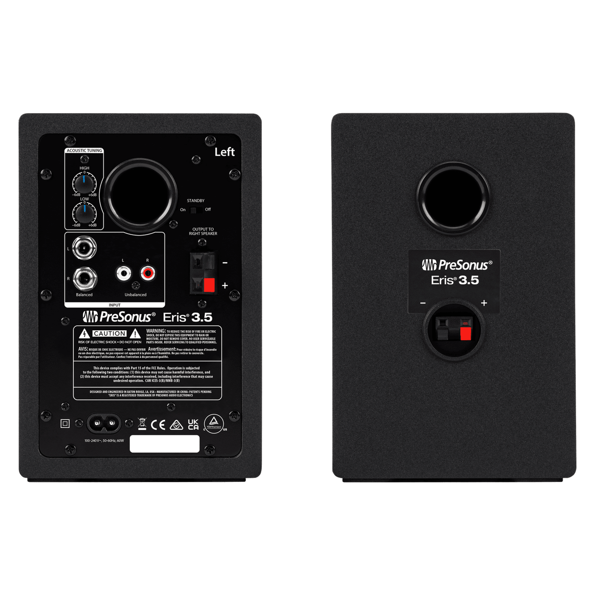 PreSonus Eris 3.5 2nd Gen Studio Monitor Speakers Pair 7