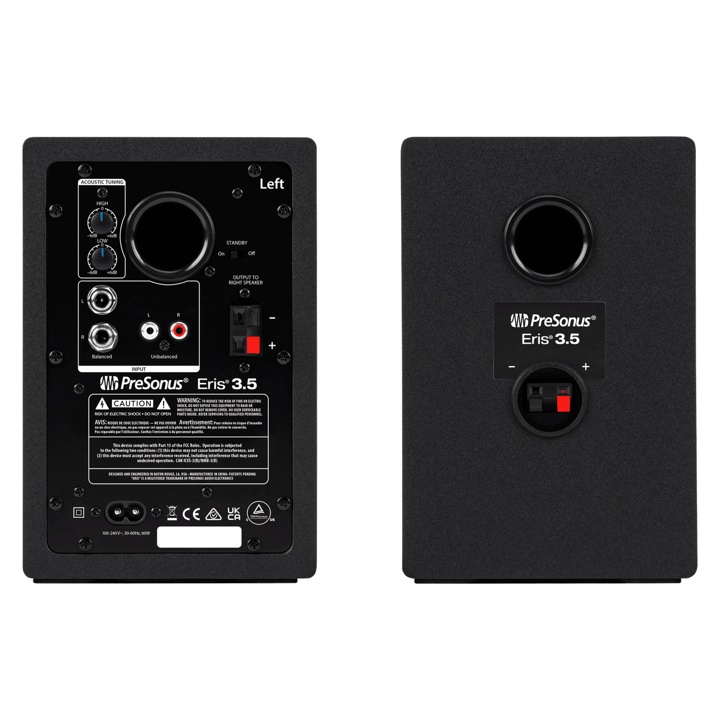 PreSonus Eris 3.5 2nd Gen Studio Monitor Speakers Pair 7