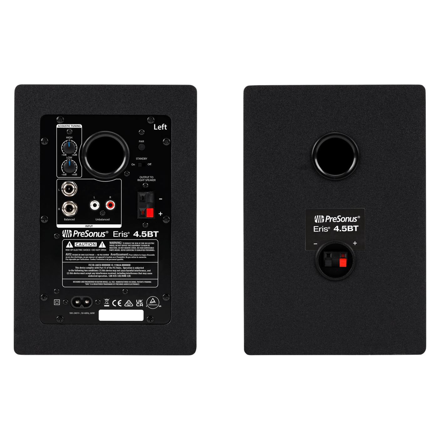 PreSonus Eris 4.5BT 2nd Gen Bluetooth Studio Monitor Speakers Pair 7