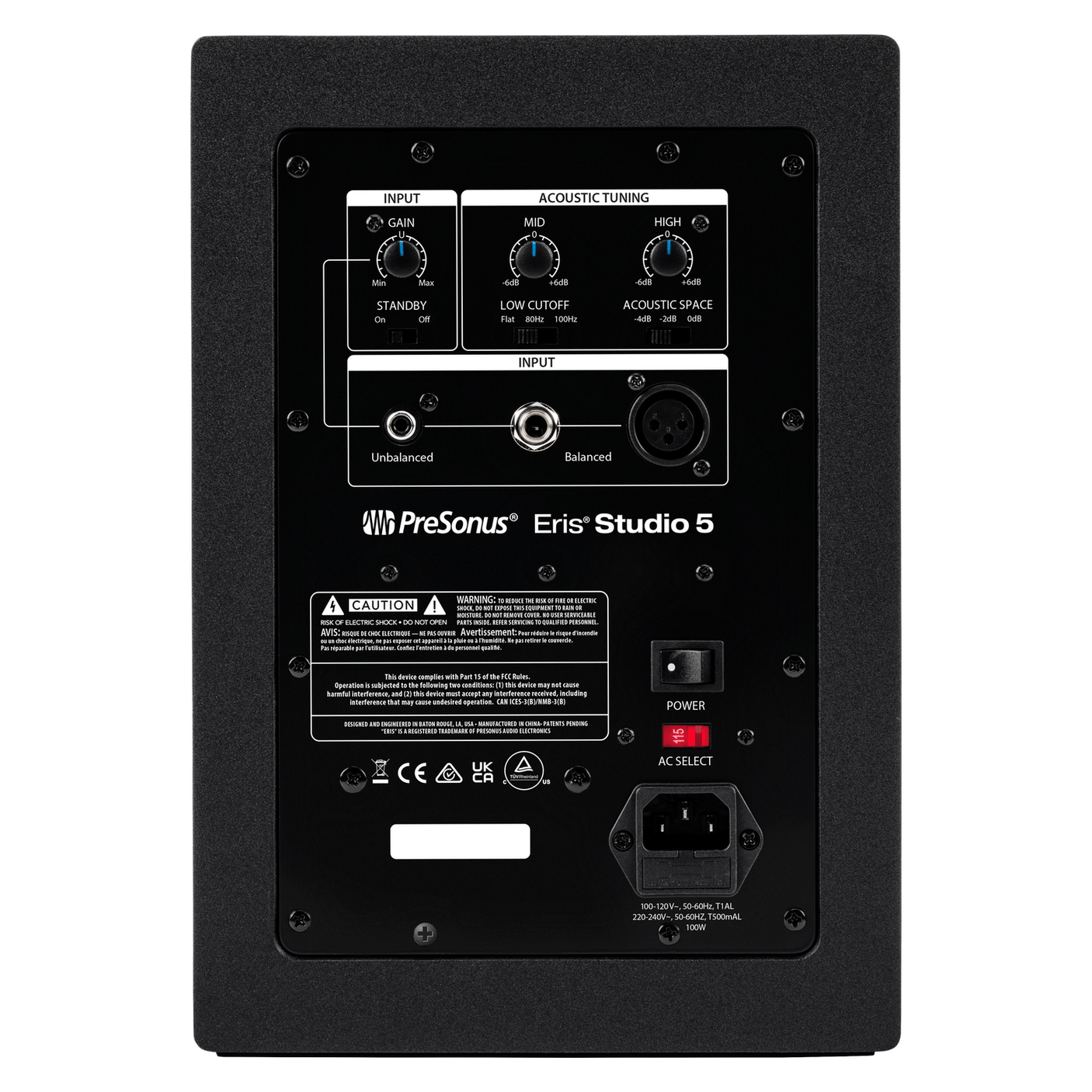 PreSonus Eris Studio 5 Monitor Speaker Single 3