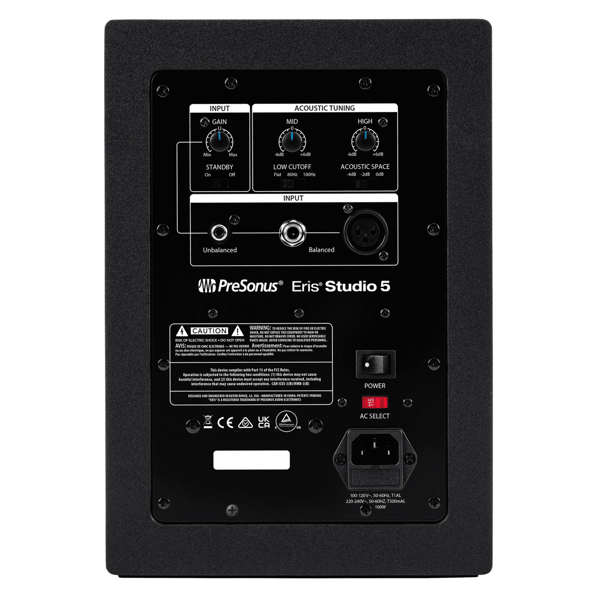 PreSonus Eris Studio 5 Monitor Speaker Single 3