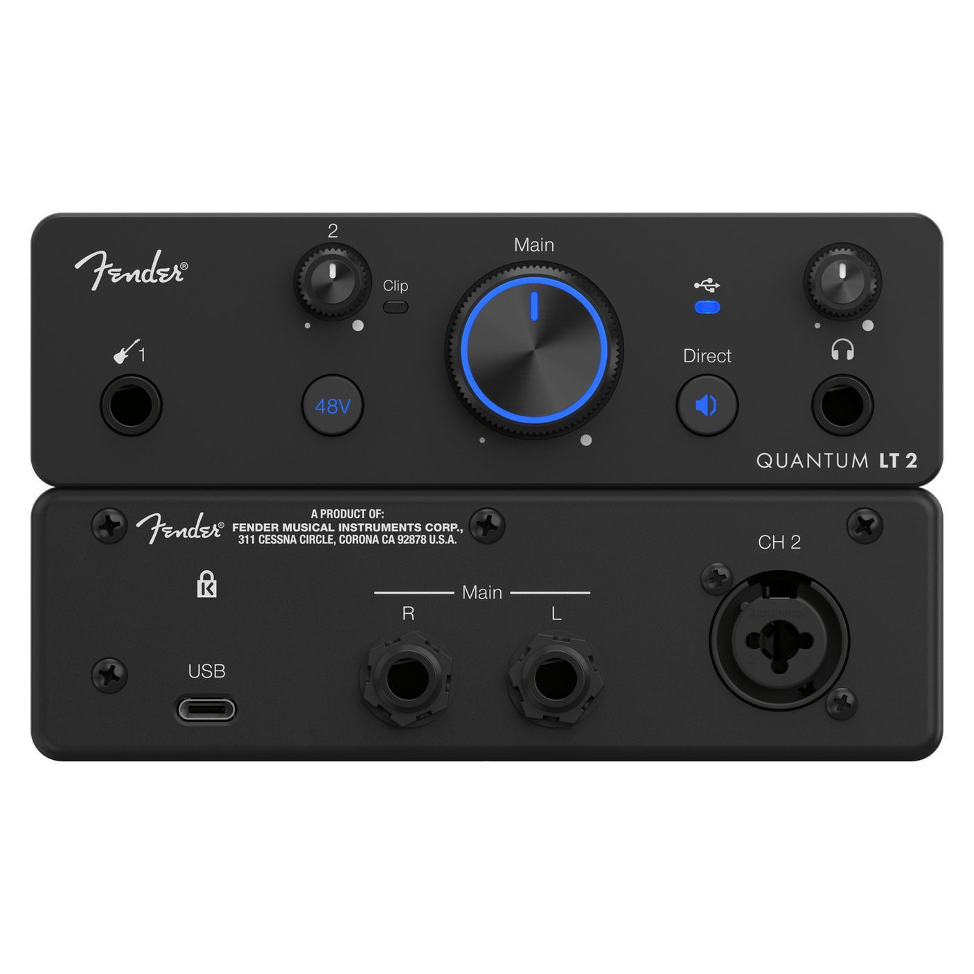 Fender Quantum LT 2 - USB-C Audio Interface 5