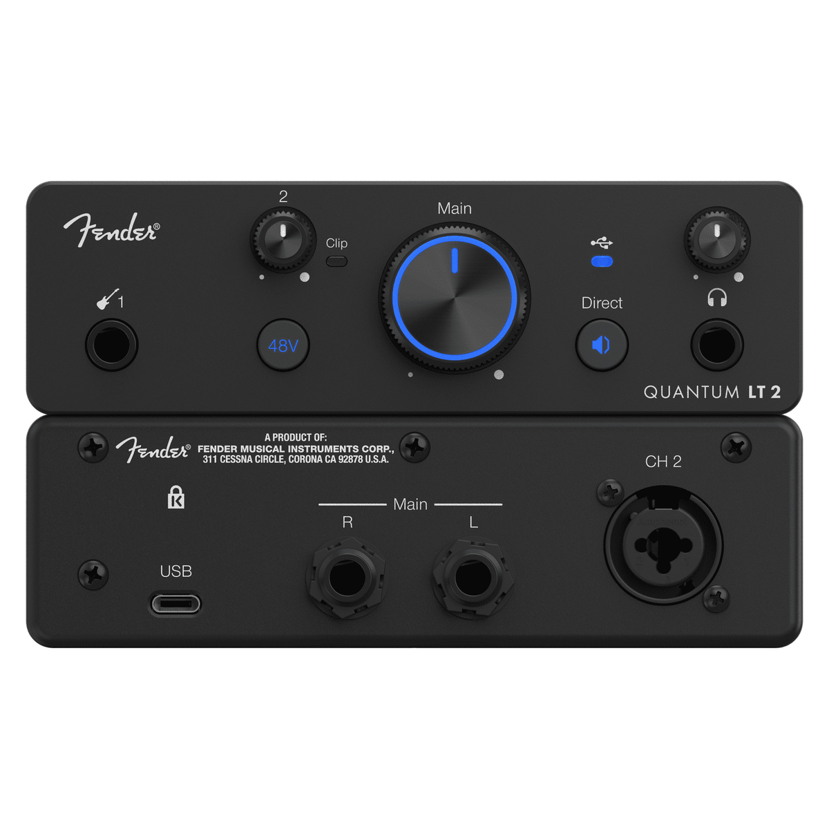 Fender Quantum LT 2 - USB-C Audio Interface 5