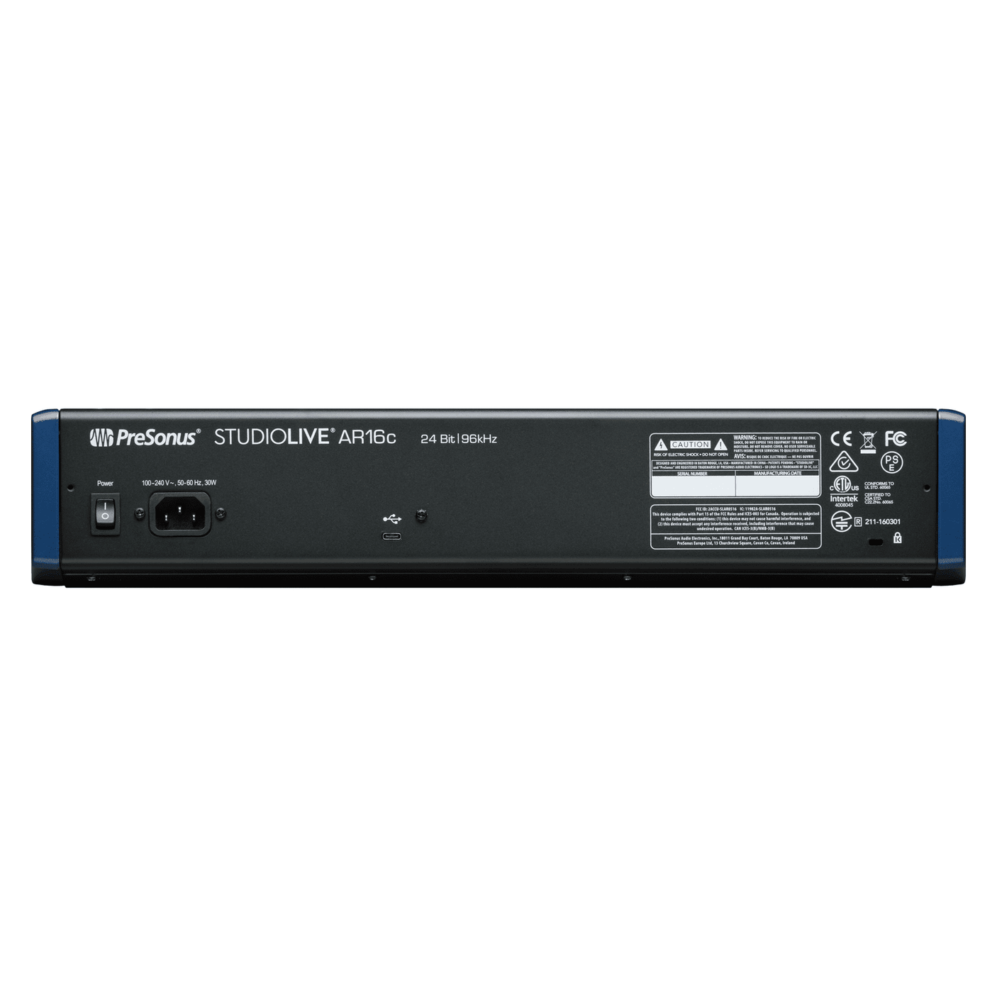 PreSonus StudioLive AR16c Analogue Mixer with USB-C Audio Interface 2