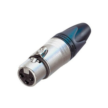 Neutrik NC3FXX 3-Pin XLR Female Cable Connector – Nickel 1