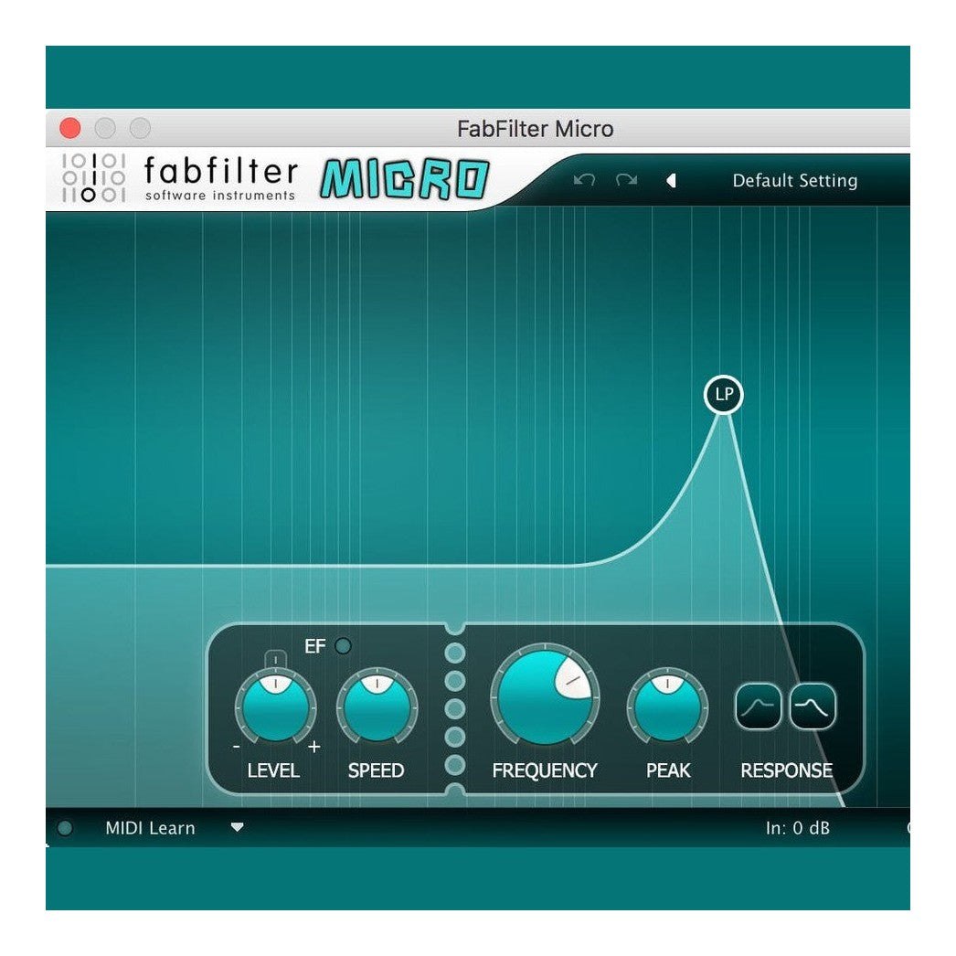 FabFilter Micro Filter Plug-In Download 1