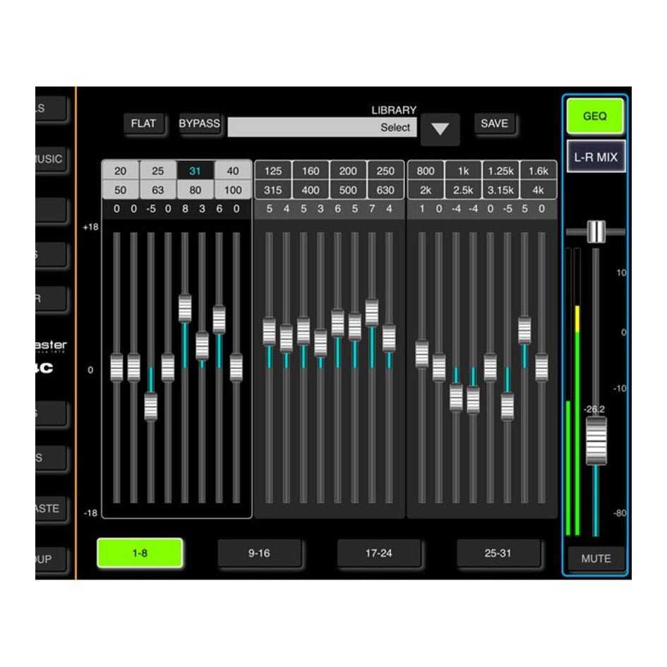 Studiomaster DigiLive 8C 8-Input Digital WiFi Mixer With DSP 4