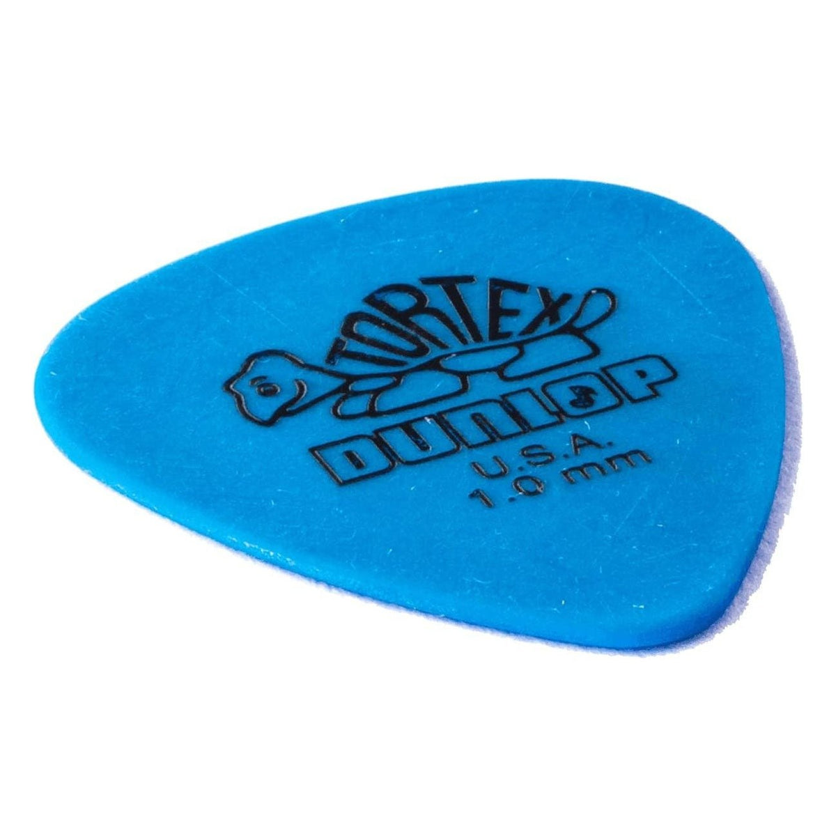 Jim Dunlop Tortex Standard Guitar Picks - 12 Pack Blue - 1.0mm 3