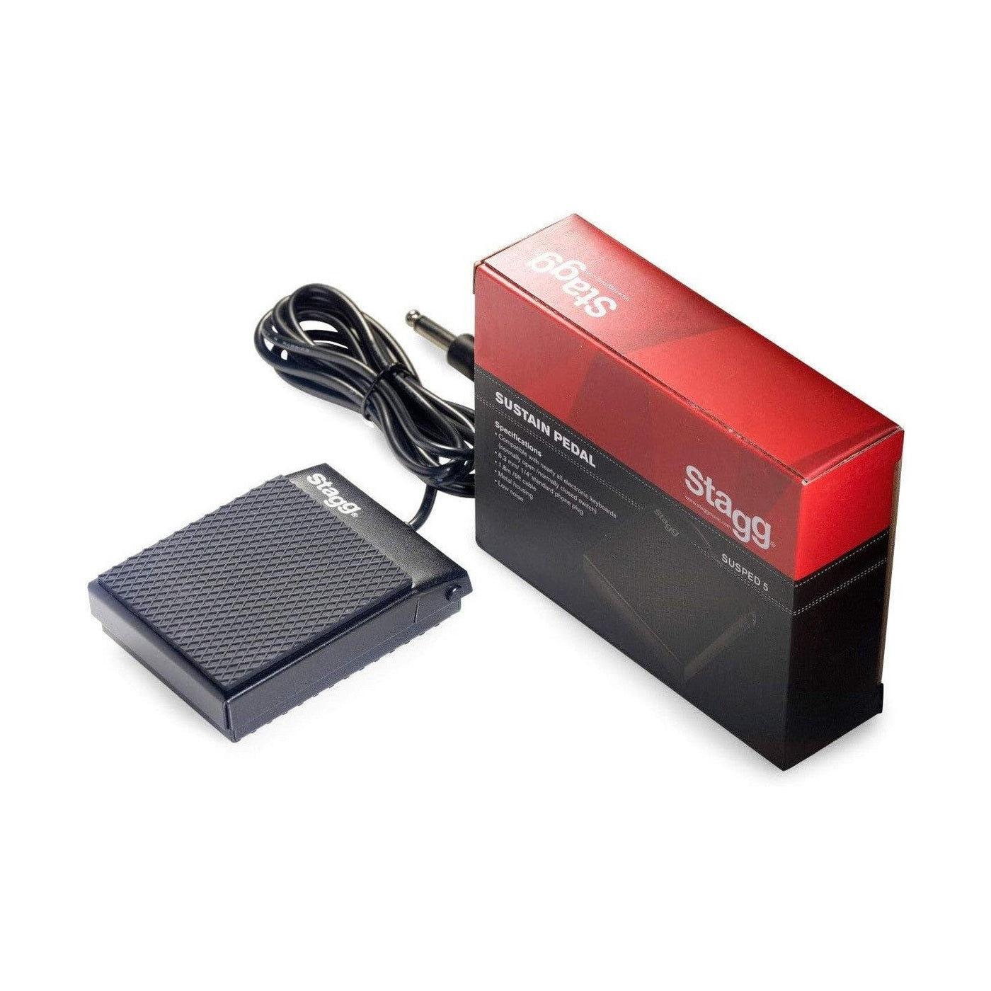 Stagg SUSPED-5 Universal Flat Keyboard Sustain Pedal 1