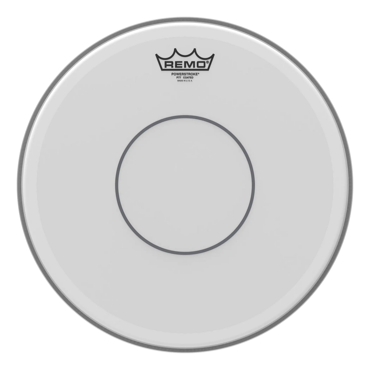 Remo 14" Powerstroke 77 Coated Clear Dot Snare Drum Head – P7-0114-C2