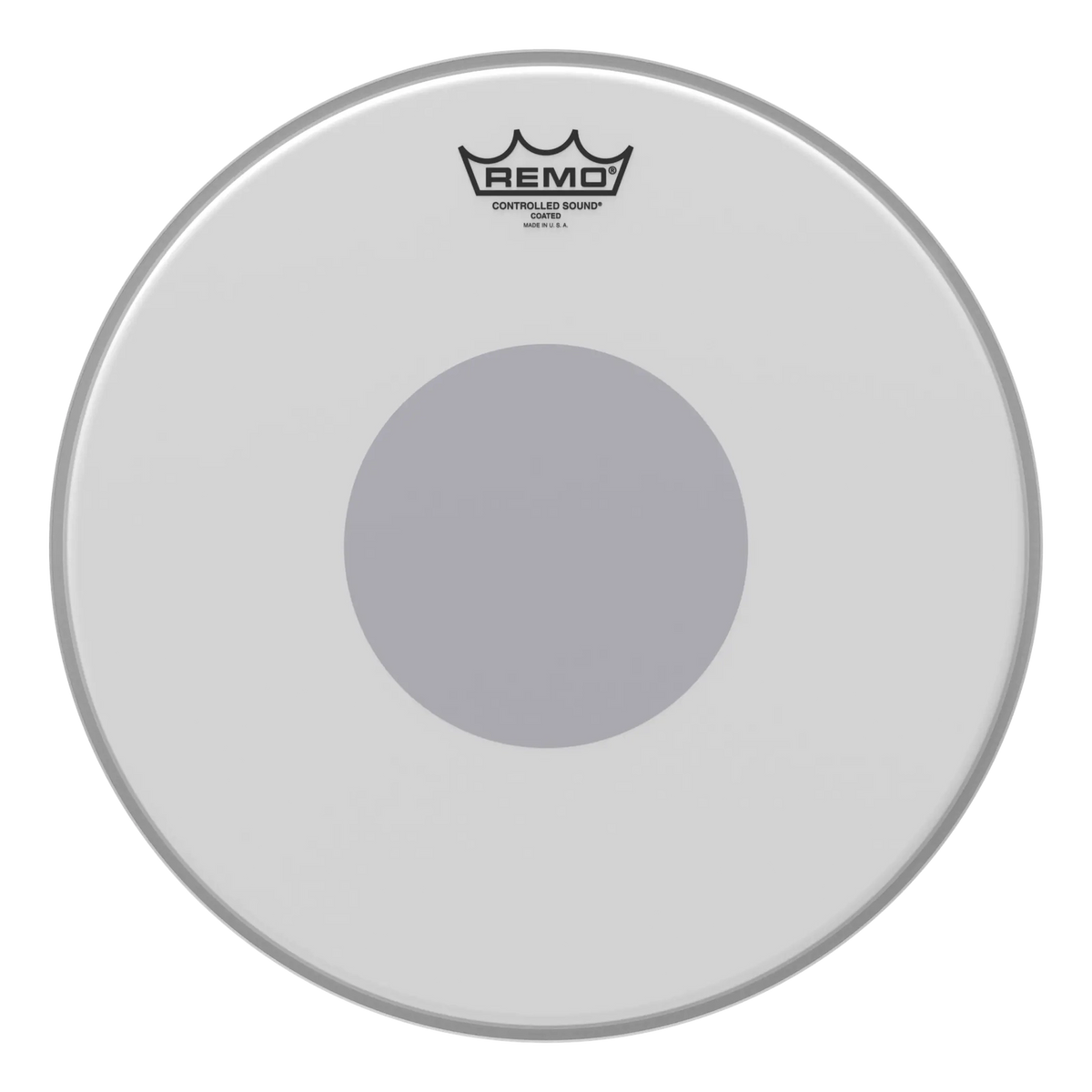 Remo 14" Controlled Sound Coated Black Dot Drum Head – CS-0114-10