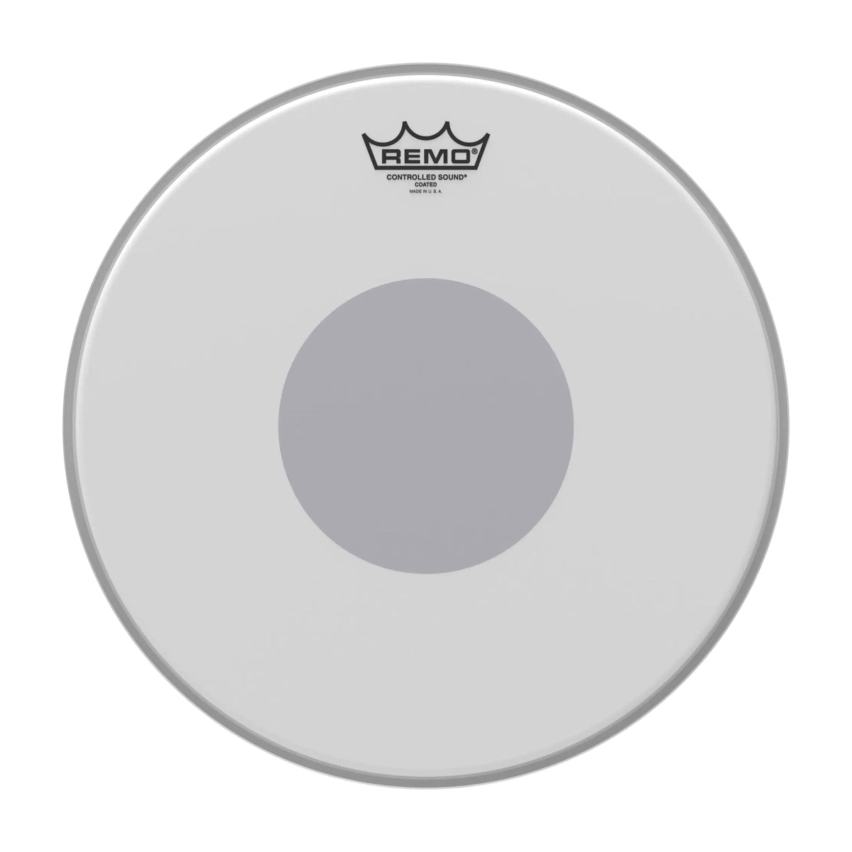 Remo 14" Controlled Sound Coated Black Dot Drum Head – CS-0114-10 1
