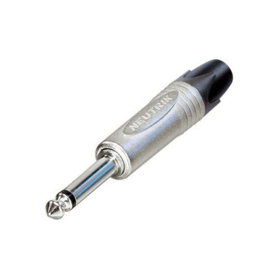 Neutrik NP2X Mono 6.35mm 1/4" Jack Plug – Nickel 1