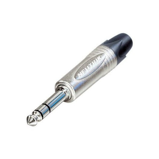 Neutrik NP3X Stereo 6.35mm 1/4" Jack Plug – Nickel 1