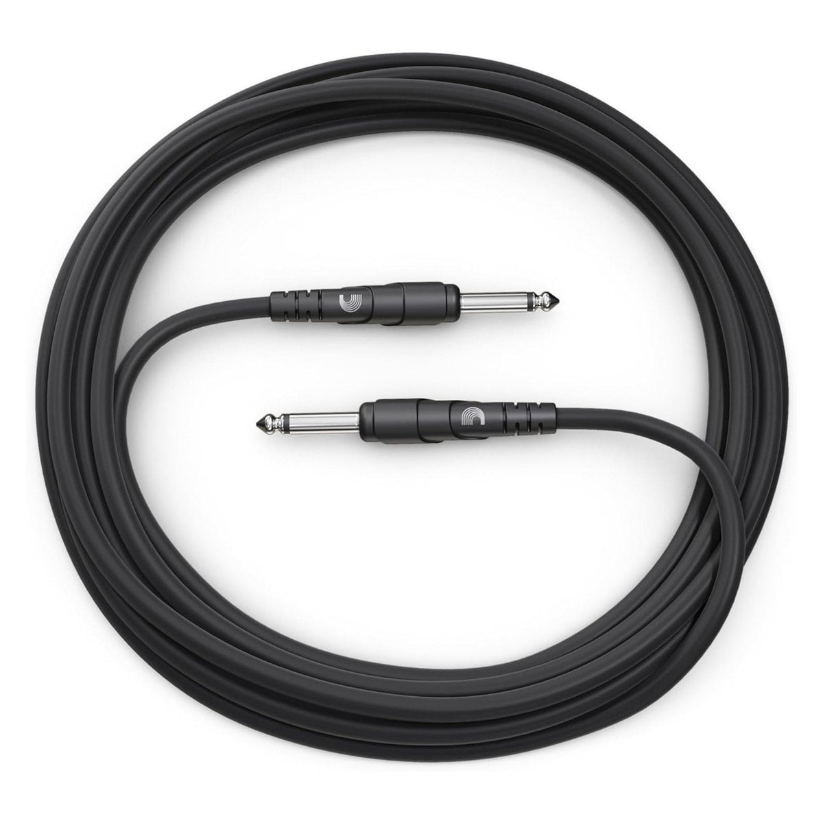 D'Addario Classic Series Instrument Cable - Straight 10ft / 3m, Black 2