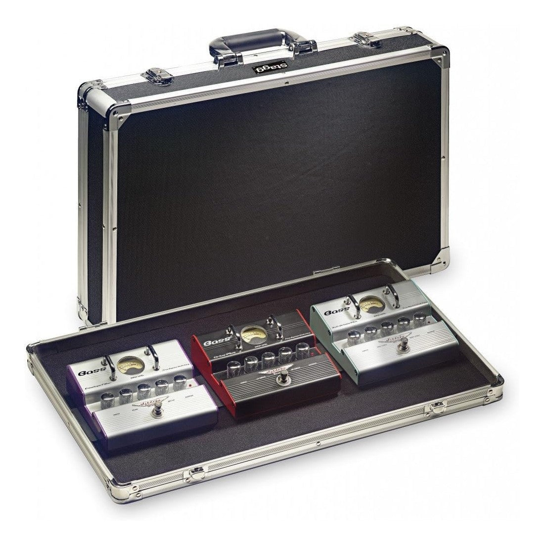 Stagg UPC-535 Guitar Pedal Board & ABS Case 1