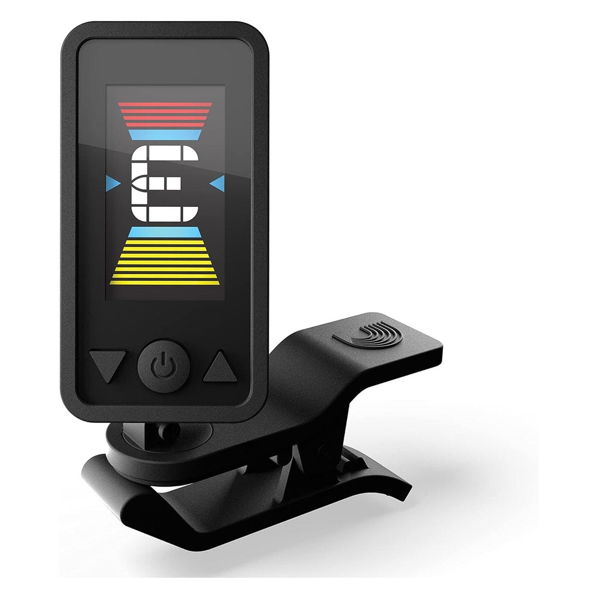 D'Addario Eclipse Rechargeable Tuner – Compact Clip-On Chromatic Headstock Tuner 1
