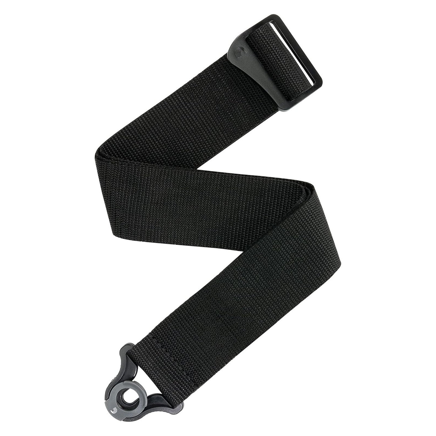 D’Addario Auto Lock Polypro Guitar Strap - Black 1