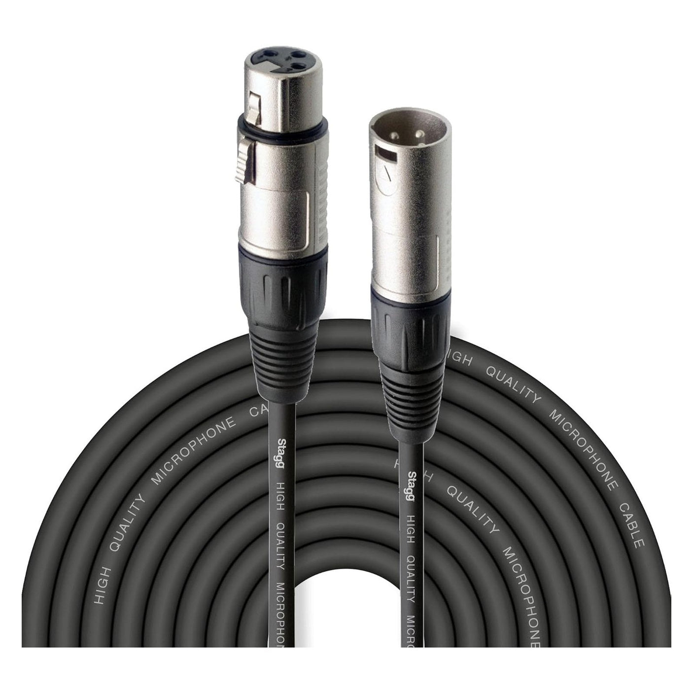 Stagg SMC15 - 15m XLR to XLR Balanced Microphone Cable 2