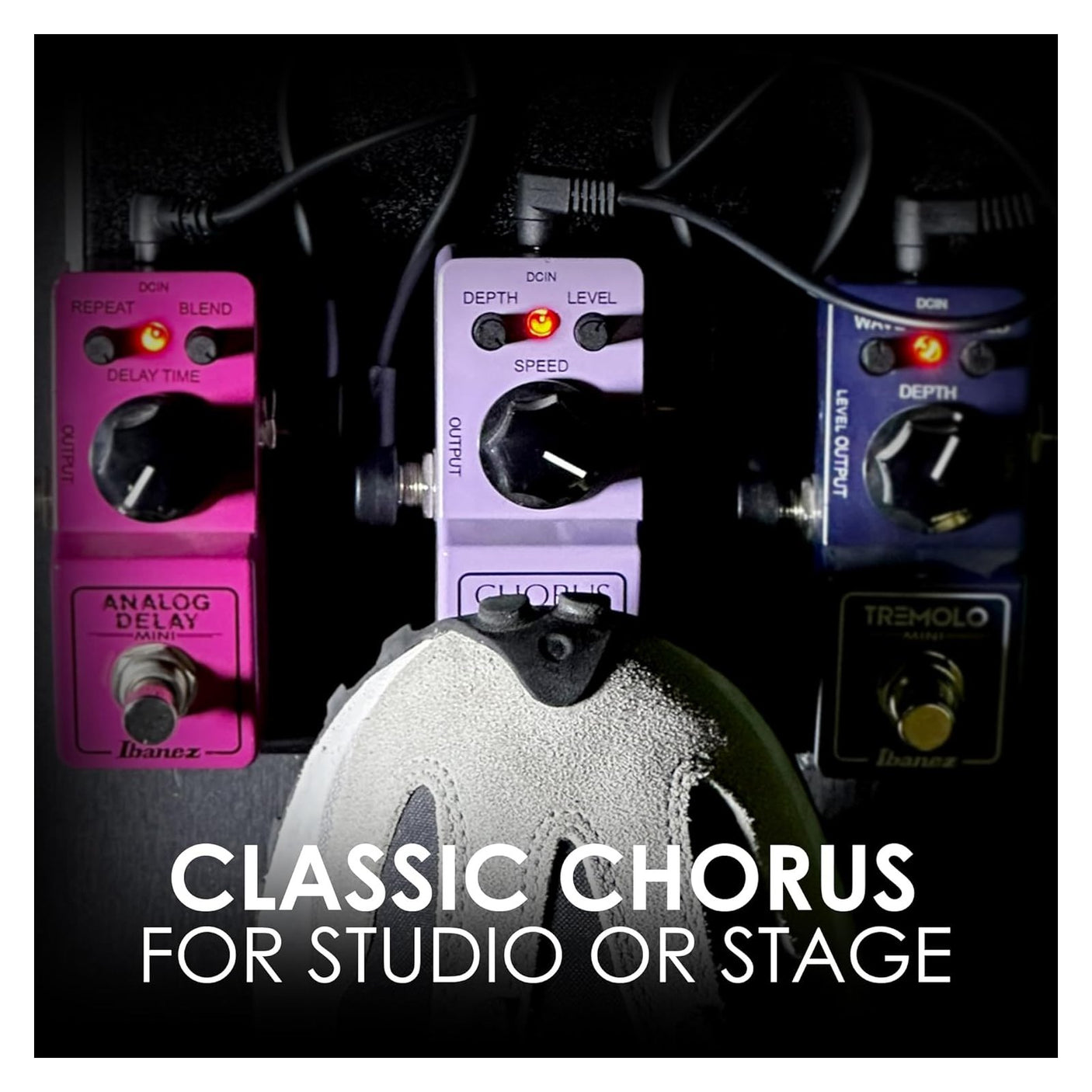 Ibanez Stereo Chorus Mini Guitar Pedal CSMINI 7