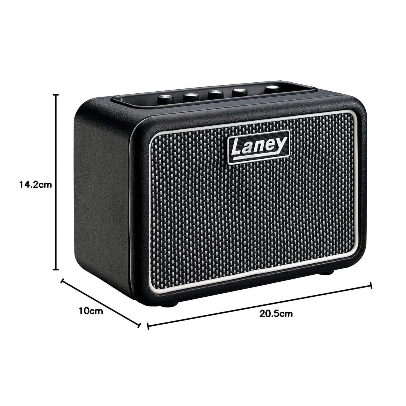 Laney MINI-STB-SUPERG-2 - Battery Powered Bluetooth Practice Guitar Amplifier 8