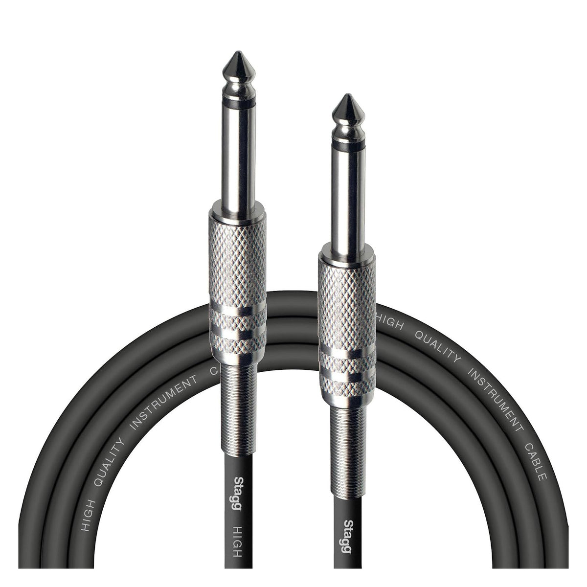 Stagg SGC3 S-Series Instrument Cable, Jack To Jack — 3m