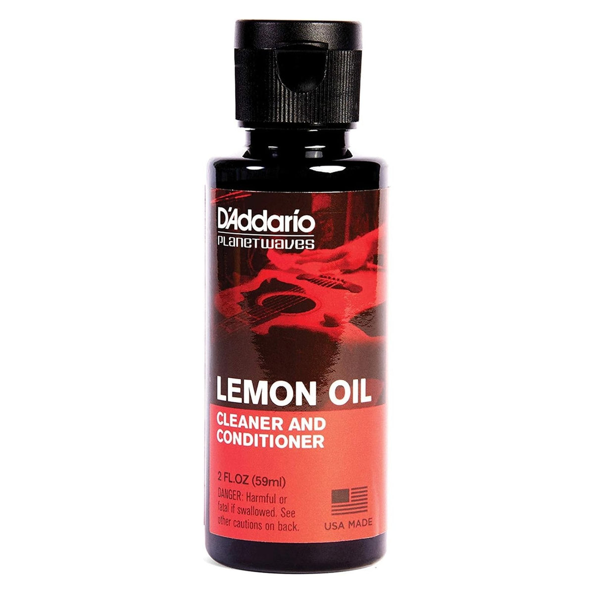 D'Addario Lemon Oil Cleaner & Conditioner for Unfinished Dark Fingerboards 1