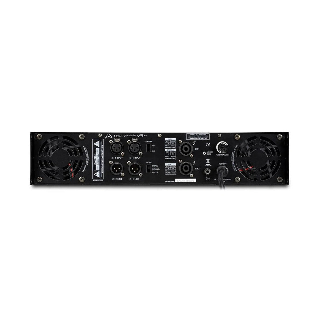 Wharfedale Pro CPD 1600 2 x 620W Stereo Power Amplifier 2