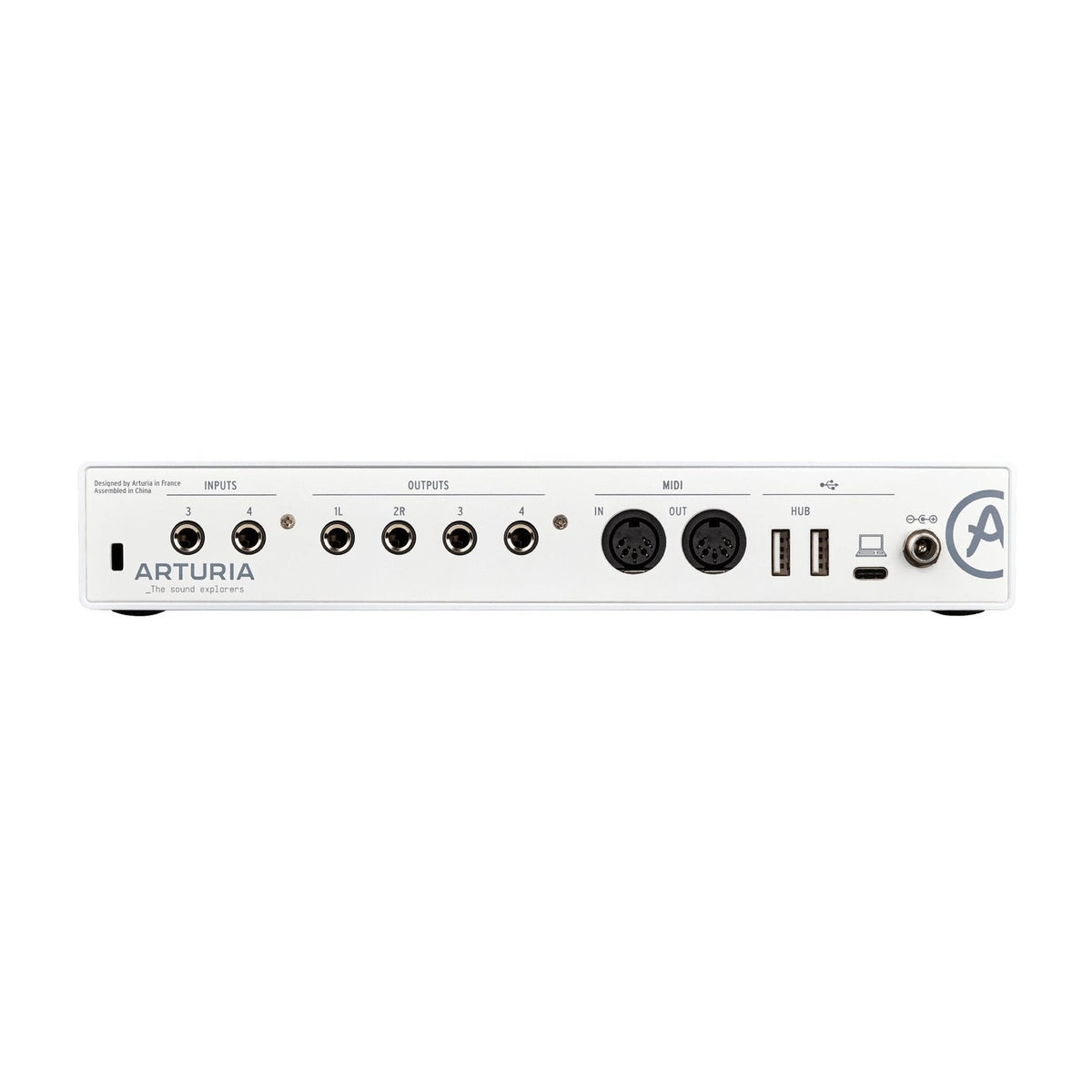 Arturia MiniFuse 4 USB-C Audio Interface - White 4
