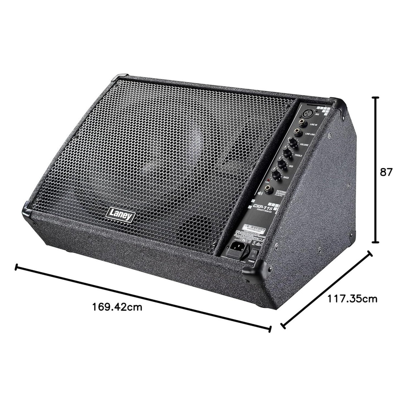 Laney CXP-115 Concept - 300W Peak 15" Active Stage Monitor 3