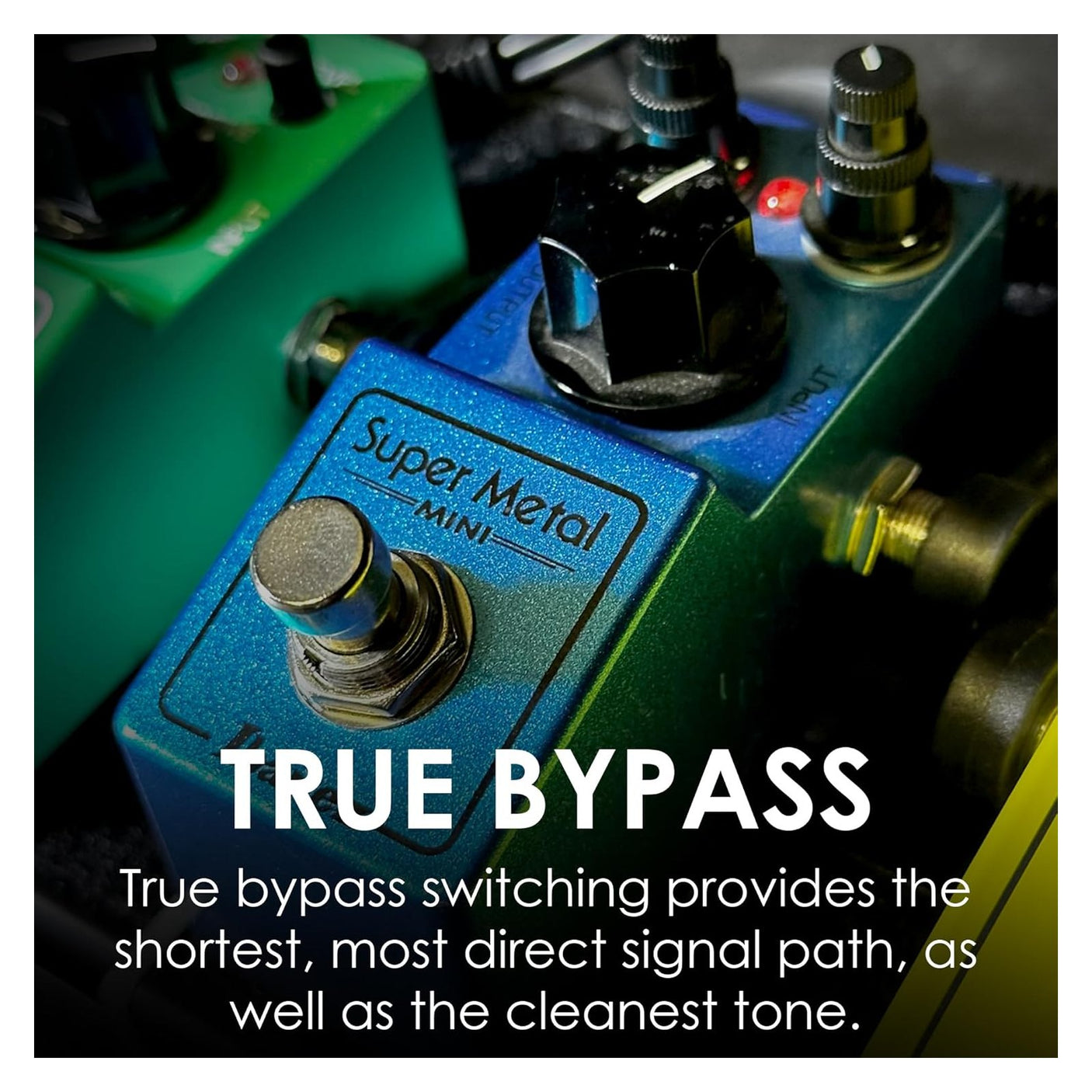Ibanez SMMINI Super Metal Mini – Compact High-Gain Distortion Pedal 4