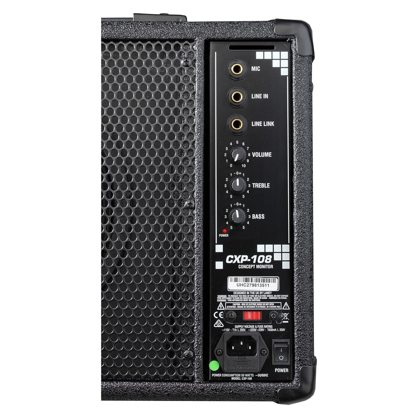 Laney CXP-108 Concept - 80W Peak Active Stage Monitor with 8" Dual Concentric Driver 2