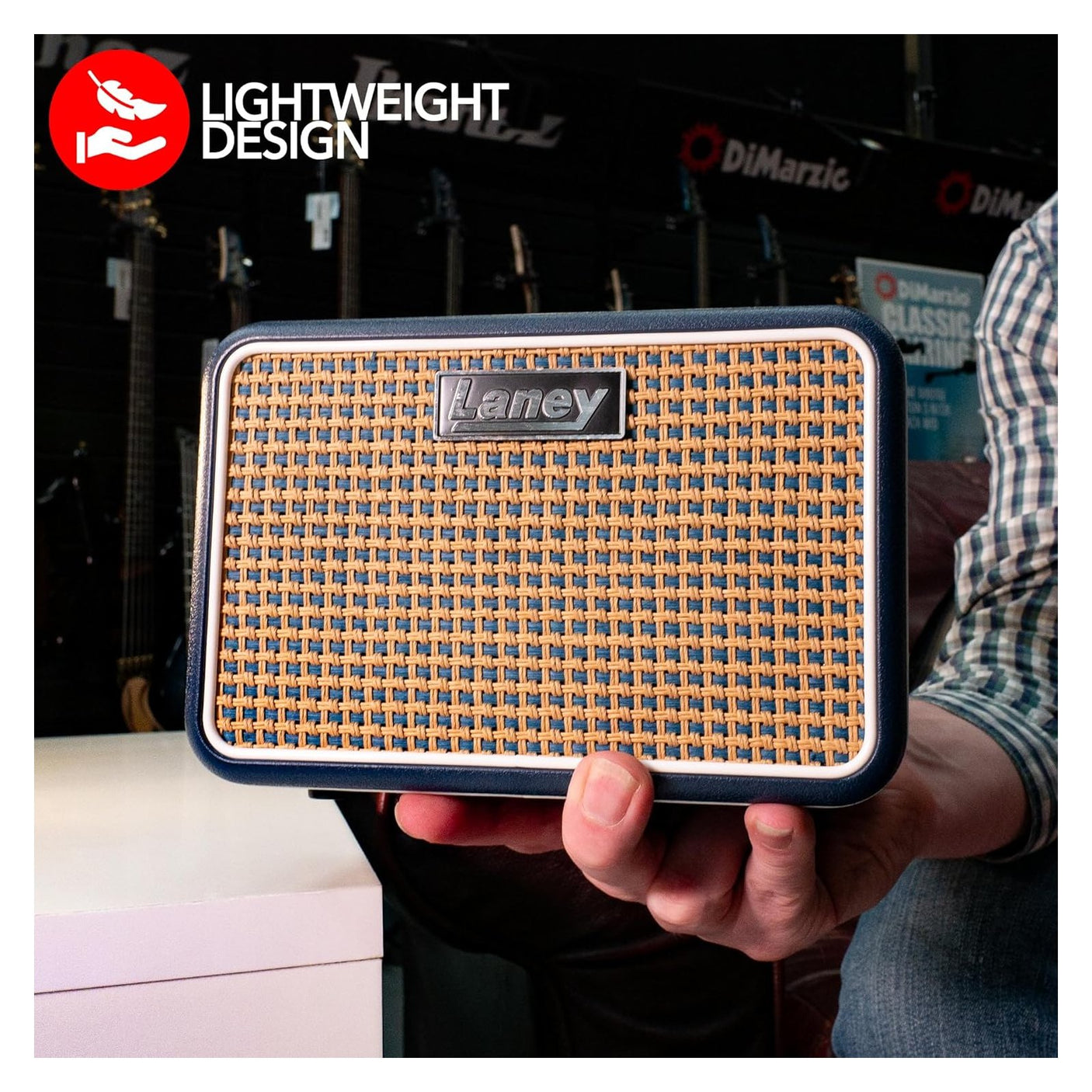 Laney MINI-STB-LION-2 - 6W Battery-Powered Stereo Guitar Amp with Bluetooth & Smartphone Interface 8