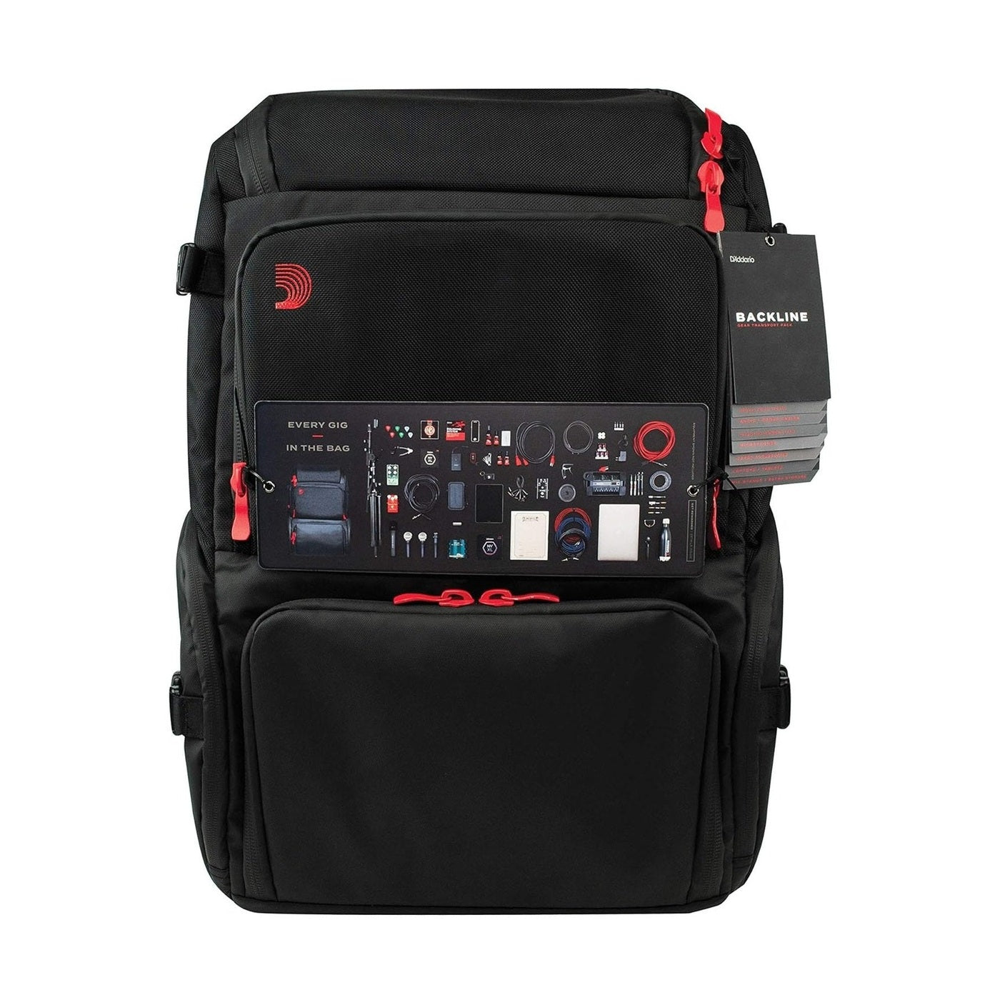 D’Addario Backline Transport Pack 6