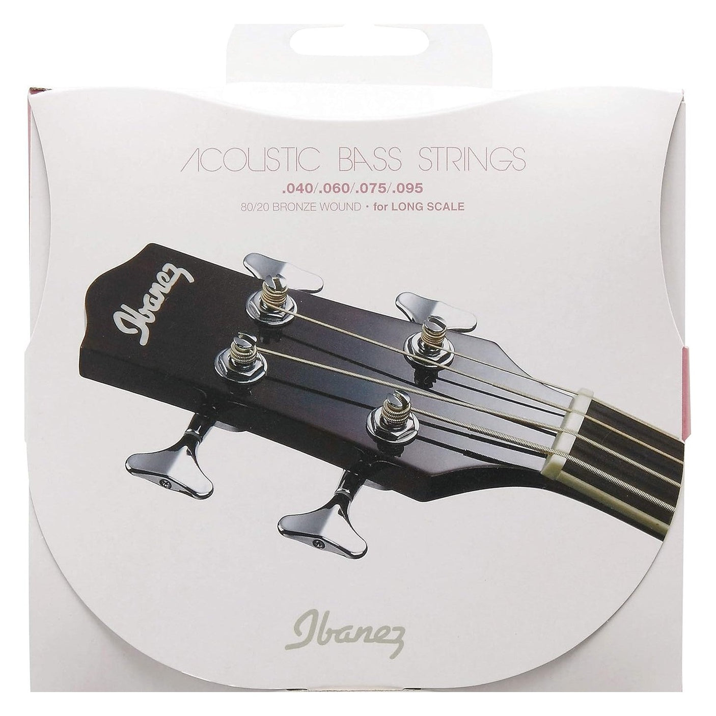 Ibanez IABS4C Coated 80/20 Bronze Acoustic Bass Guitar Strings — 4-String, Long Scale, .040-.095 1