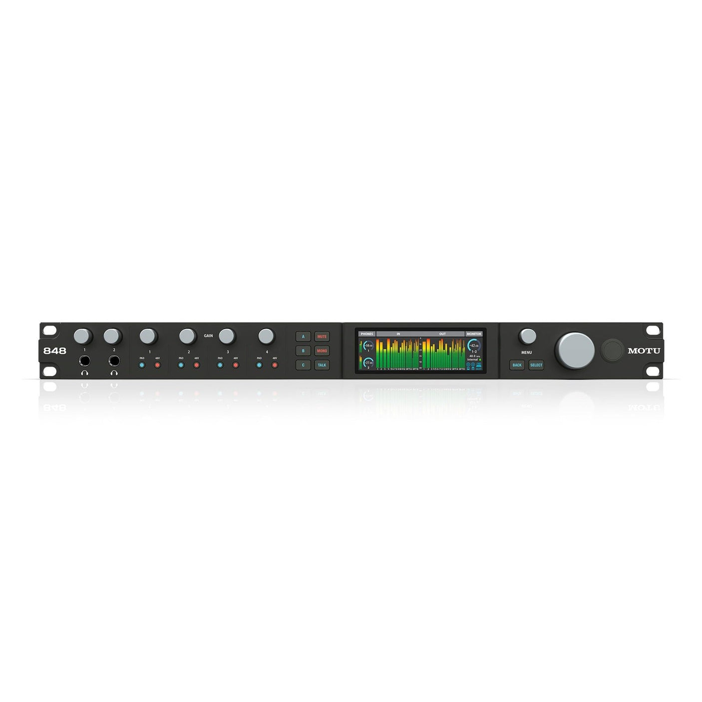 MOTU 848 - 28x32 Thunderbolt 4 / USB 4 Audio Interface 7