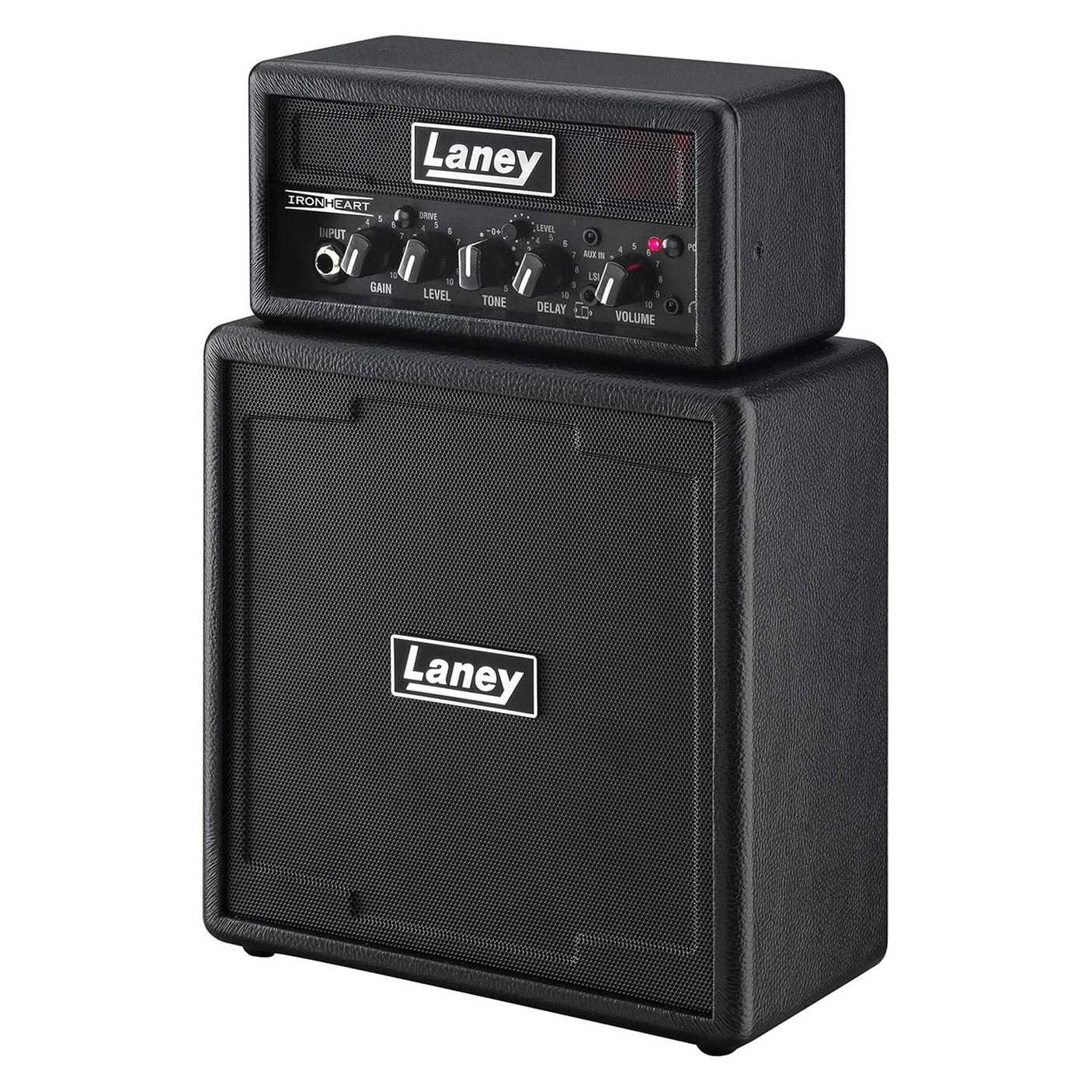 Laney Ironheart MINISTACK - Ultra-Compact Battery-Powered Mini Guitar Amp Stack with Smartphone Interface 2