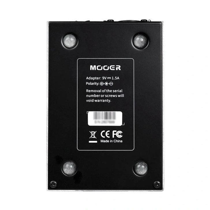 MOOER MVP1 AUTUNER - Vocal Autotune Pedal 5