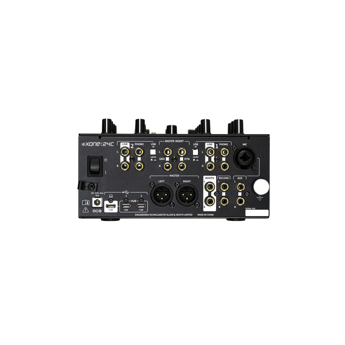 Allen & Heath Xone:24C - Analogue 2+1 Channel DJ Mixer With USB-C Interface 3