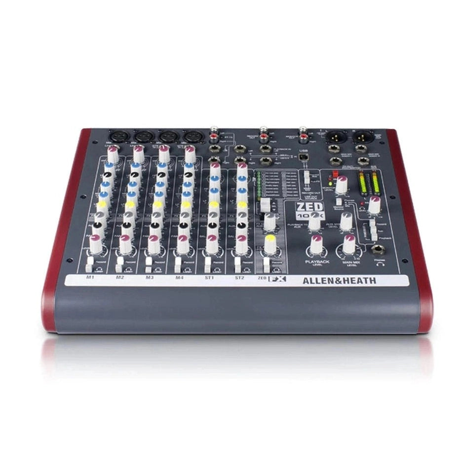 Allen & Heath ZED-10FX: Compact 4:2:2 Mixer With USB & Onboard Effects 4