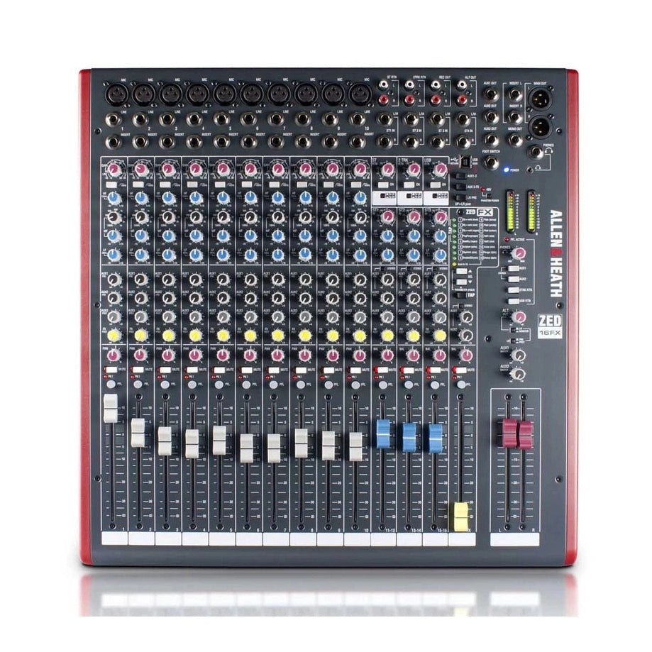 Allen & Heath ZED-16FX: Compact 10:3:2 Mixer With USB & Onboard Effects 2