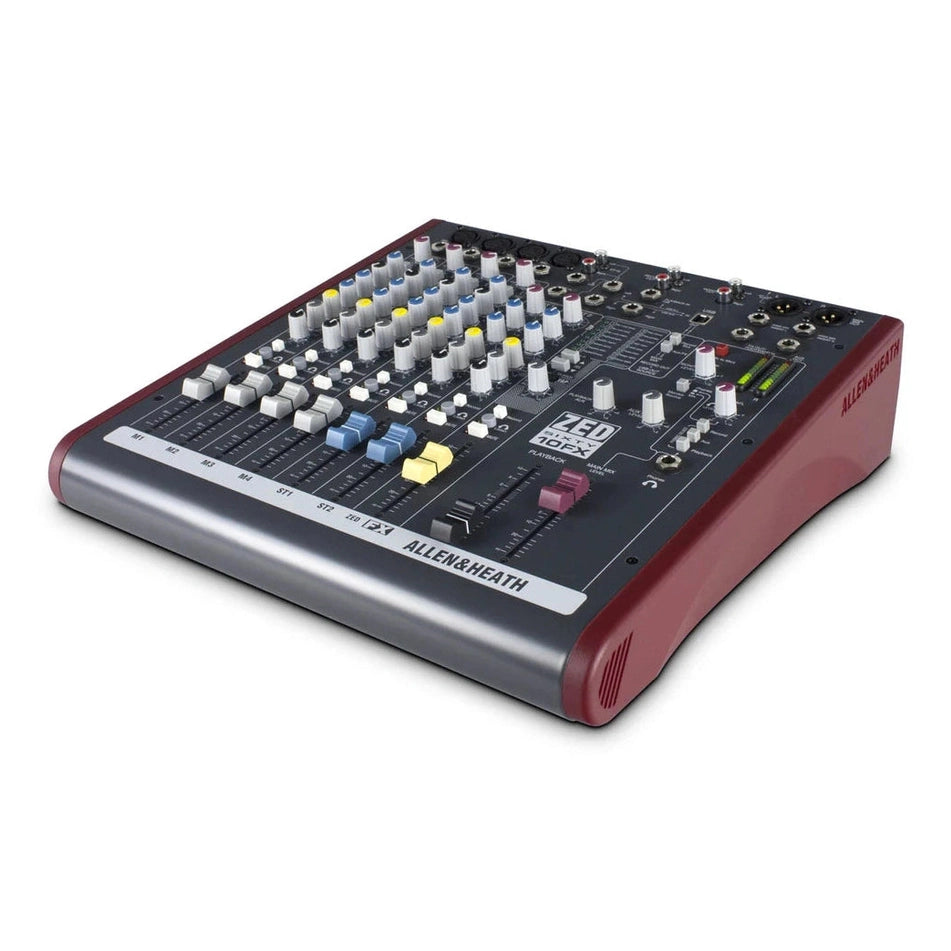 Allen & Heath ZED-60-10FX: 4:2:2 Mixer With 60mm Faders & Effects 1