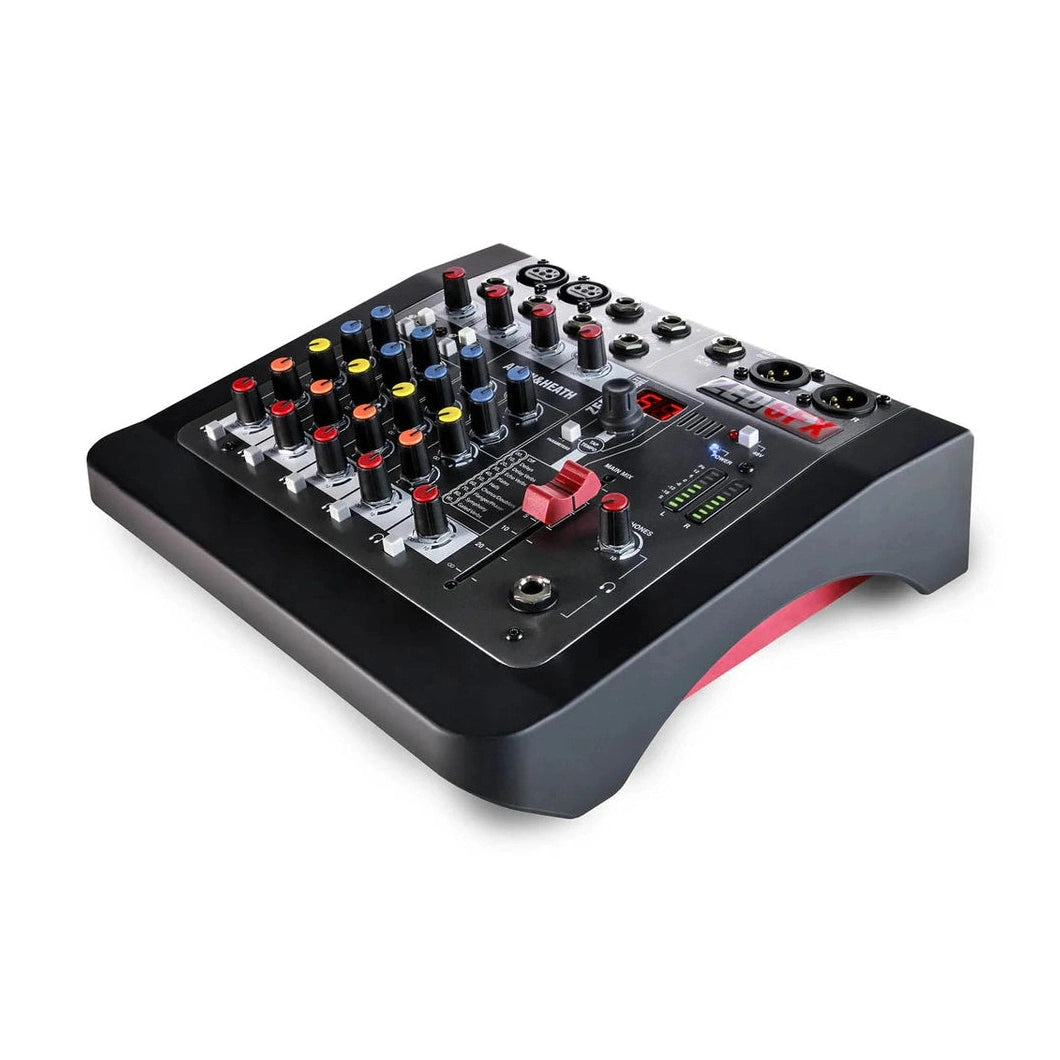 Allen & Heath ZED-6FX: Compact 2:2:2 Mixer With 60mm Faders & Effects 1