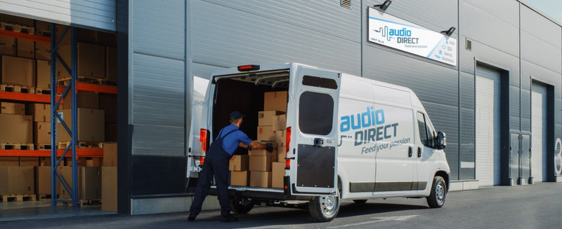 Audio Direct is centrally located within the United Kingdom, a great location that makes us perfectly positioned for fast, efficient national distribution