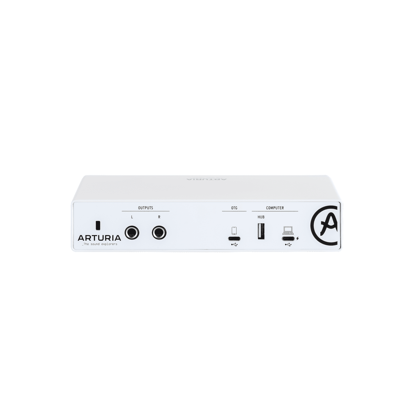 Arturia MiniFuse 2 OTG - Dual USB 2-in / 2-out Audio Interface White 4