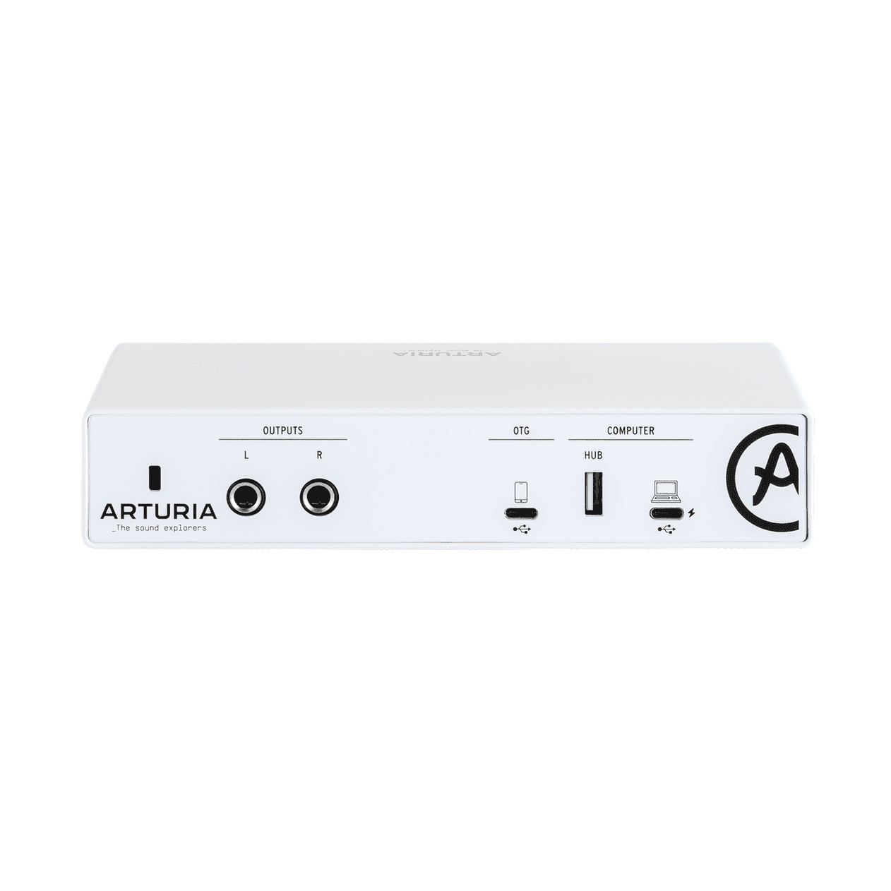 Arturia MiniFuse 2 OTG - Dual USB 2-in / 2-out Audio Interface White 4