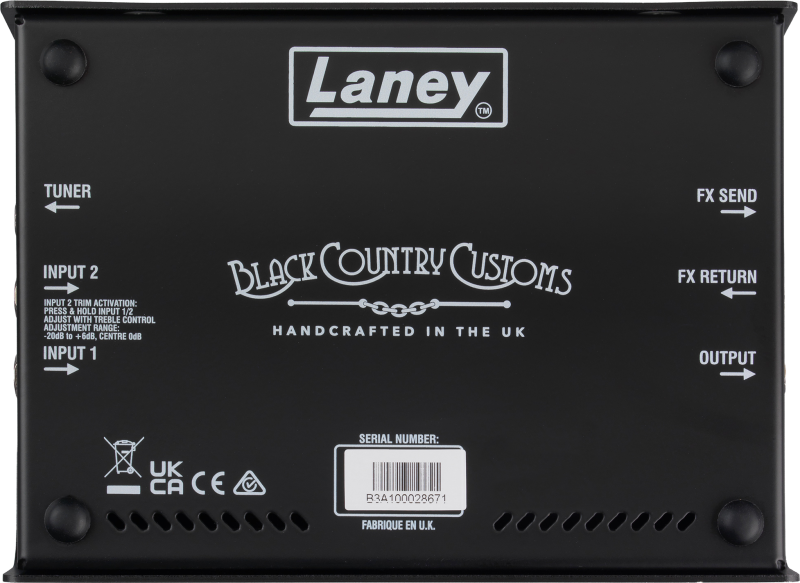 Laney DB-EAST-PRE - Nathan East Signature Bass Pre-Amp 6